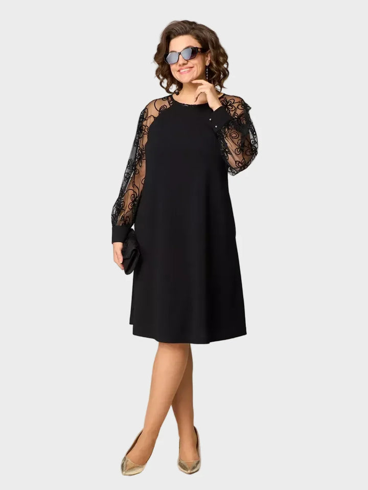 Celina - robe midi classique pour des occasions spéciales Femme