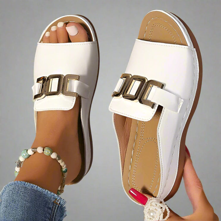 Elle – Sandale à Talons Confortables Femme