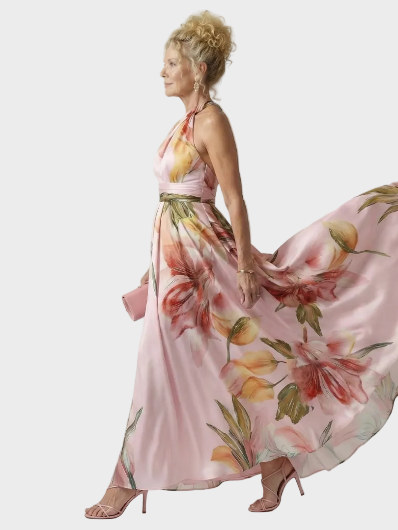 Emilia - Robe Maxi Fleurie Femme