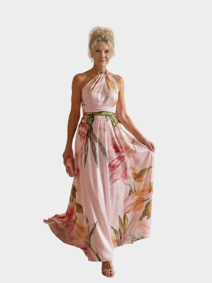 Emilia - Robe Maxi Fleurie Femme