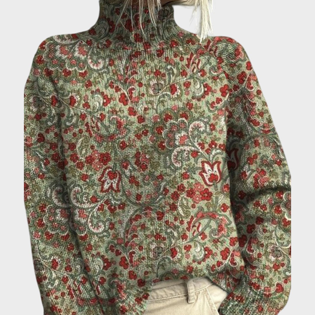Érica - Pull artistique en tricot