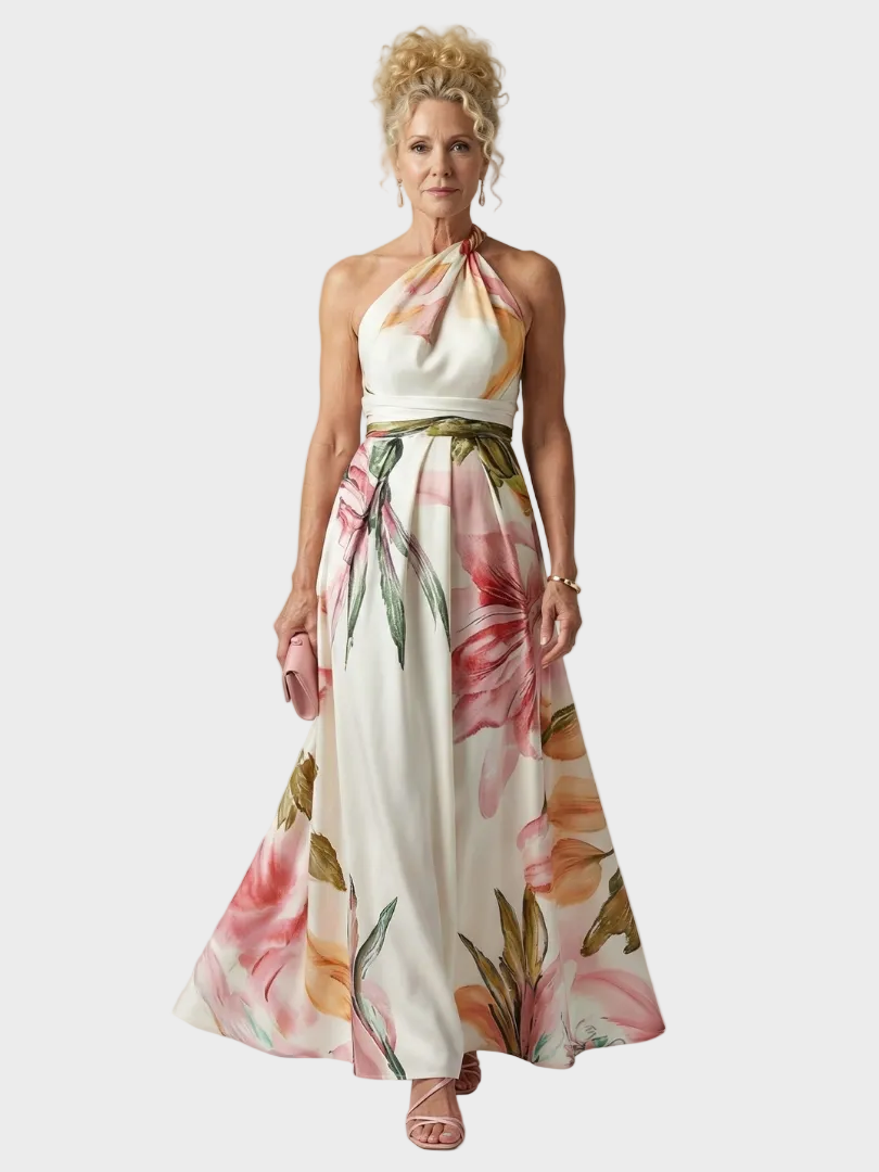 Emilia - Robe Maxi Fleurie Femme