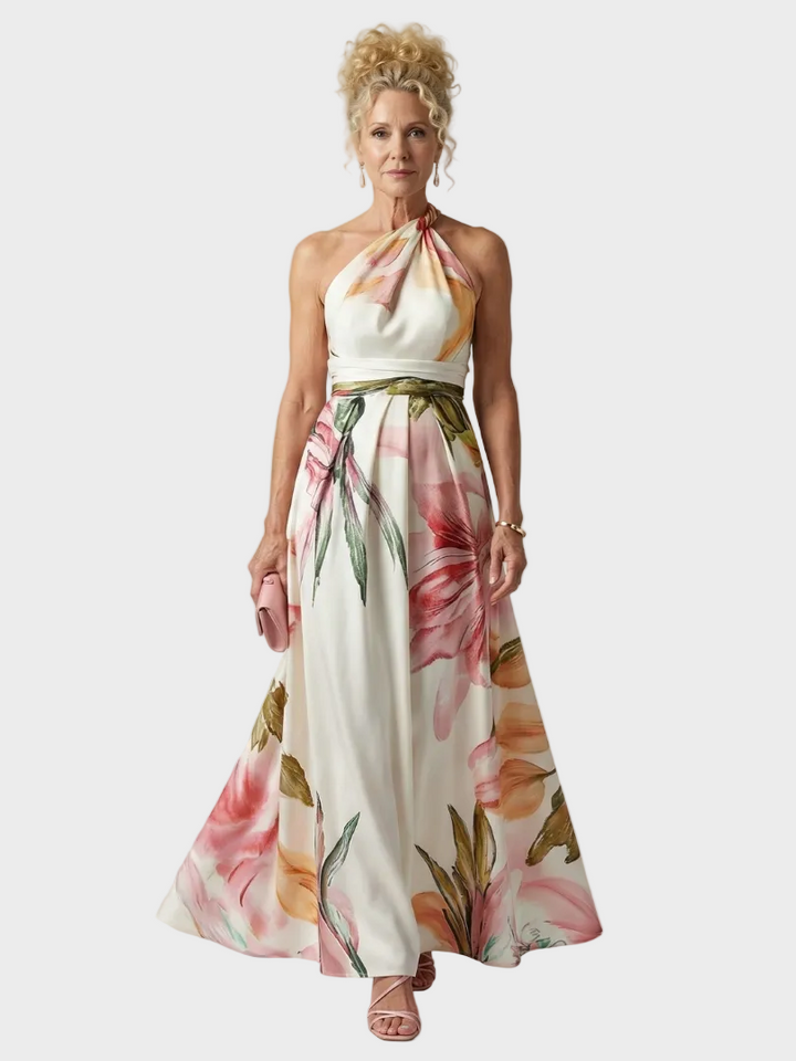 Emilia - Robe Maxi Fleurie Femme