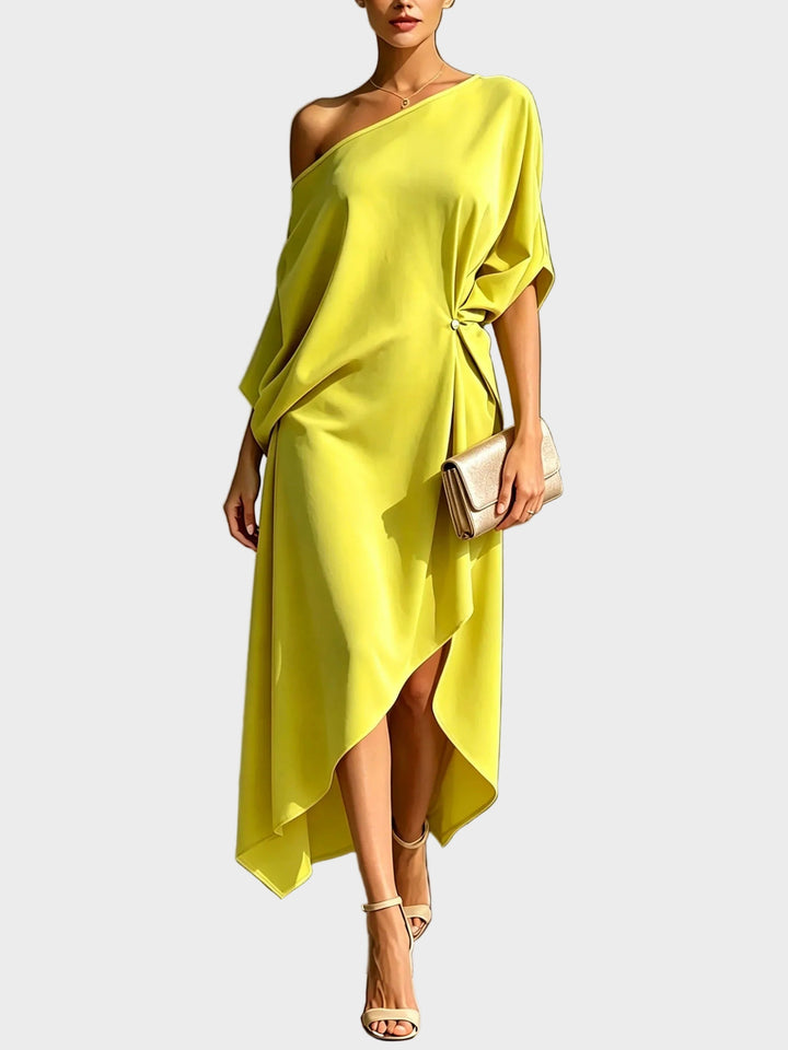 Camila - Robe asymétrique élégante Femme