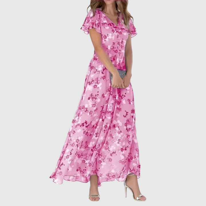 Anna - Robe Élégante Qui Cache le Ventre Femme