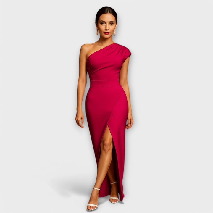 Robe de soirée asymétrique élégante Femme