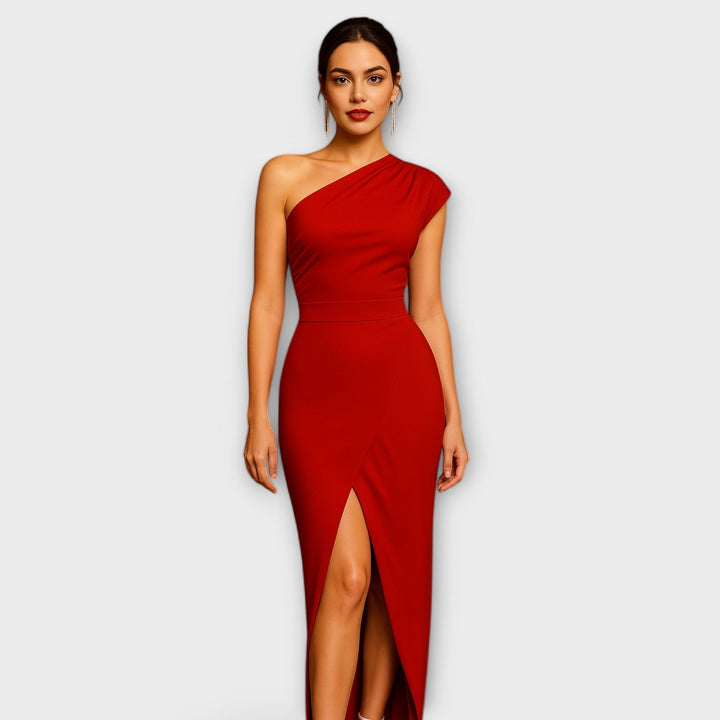 Robe de soirée asymétrique élégante Femme