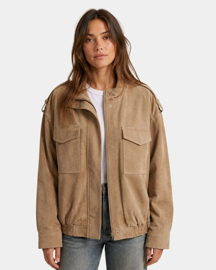 Lioranne | Veste oversize à capuche zippée