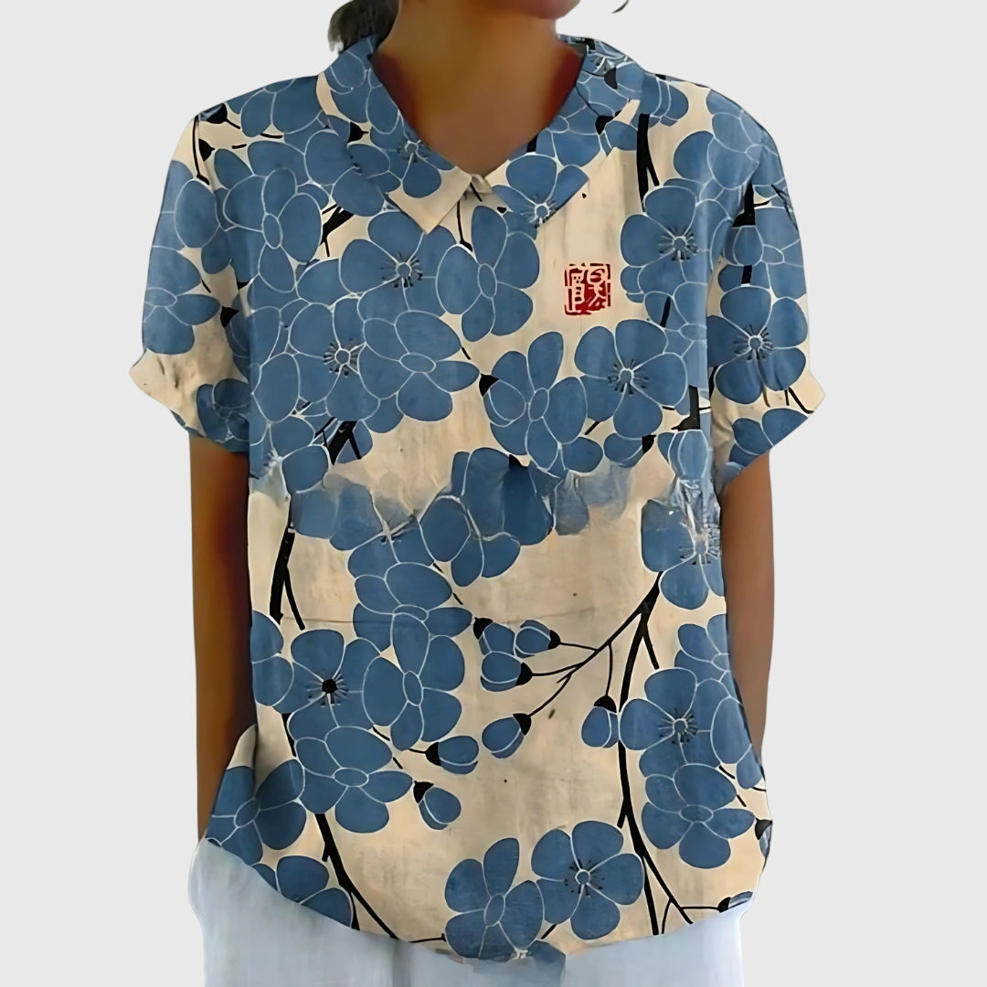 Élise | Blouse Florale