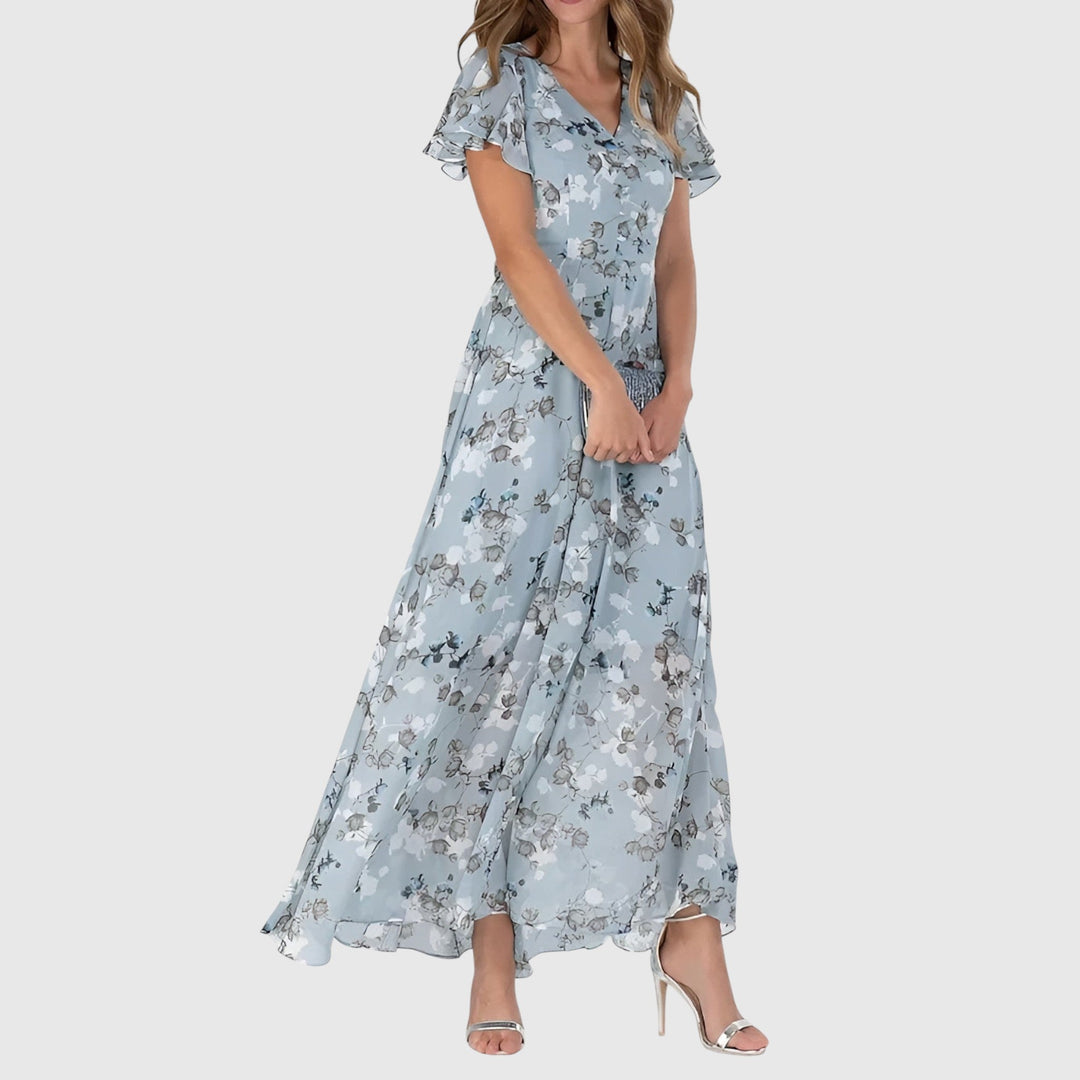 Anna - Robe Élégante Qui Cache le Ventre Femme