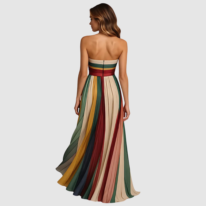 Sára - Robe colorée sans manches Femme