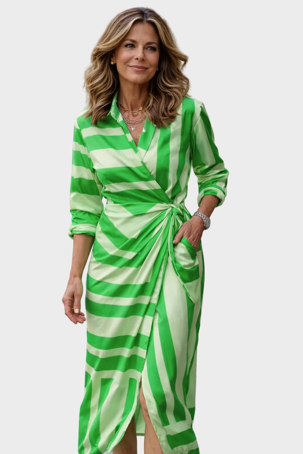 Lola - Robe Maxi Imprimée Femme