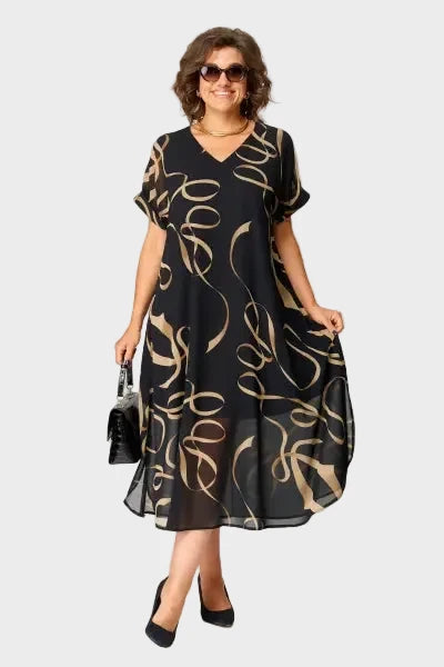 Lena - Robe Élégante Printemps-Été Femme