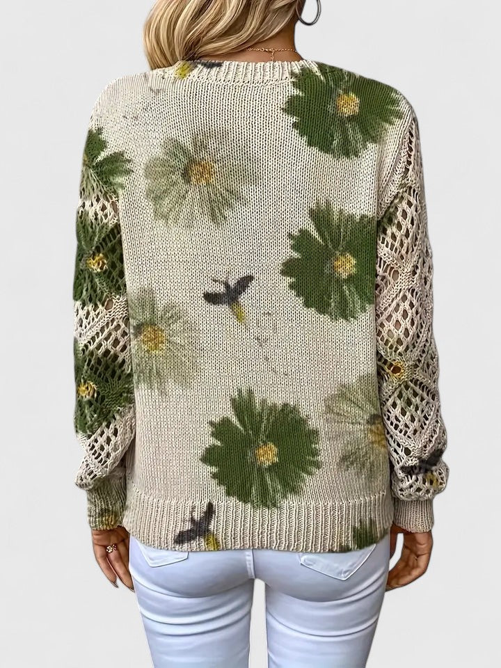 Bronwen | Pull en Dentelle Florale