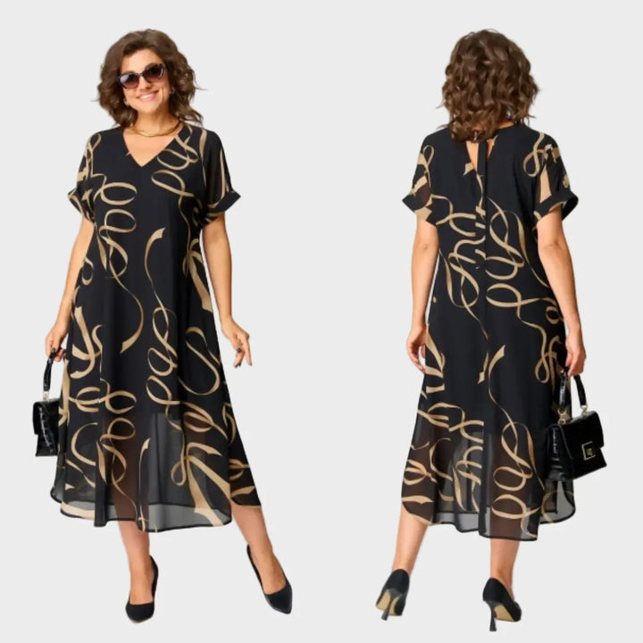 Lena - Robe Élégante Printemps-Été Femme