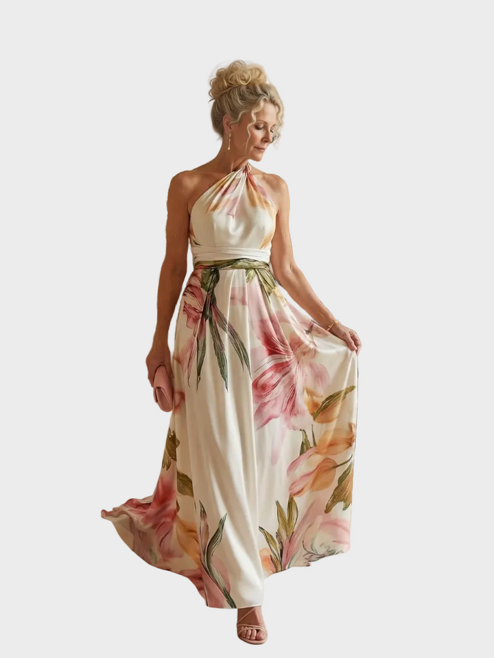 Emilia - Robe Maxi Fleurie Femme