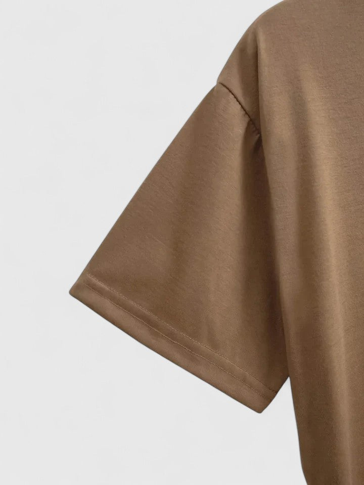 Clara | T-Shirt Confortable à Manches Courtes