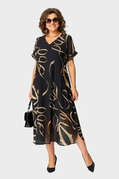 Lena - Robe Élégante Printemps-Été Femme