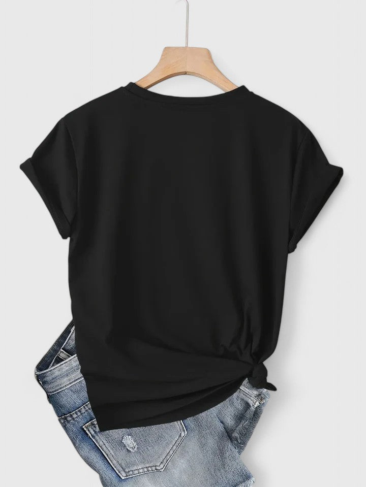 Clara | T-Shirt Confortable à Manches Courtes