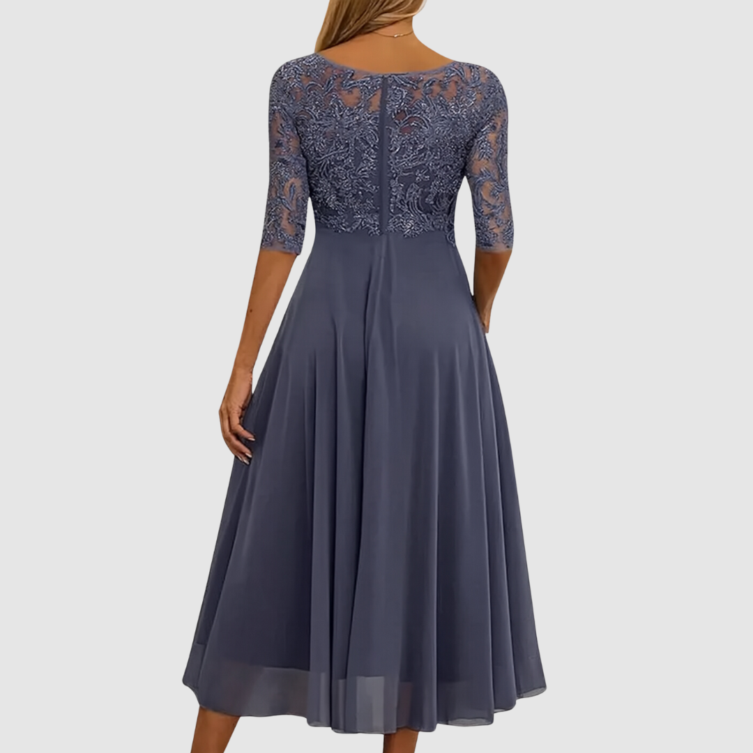 Leontýna - Robe en dentelle élégante Femme