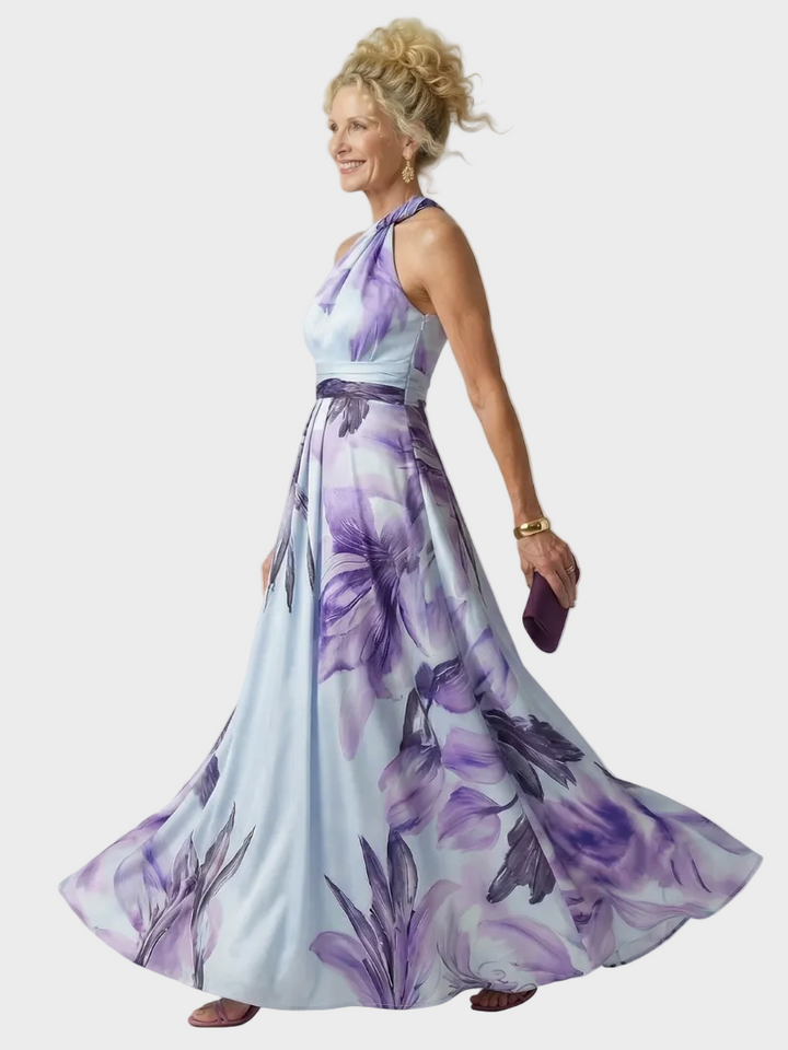 Emilia - Robe Maxi Fleurie Femme