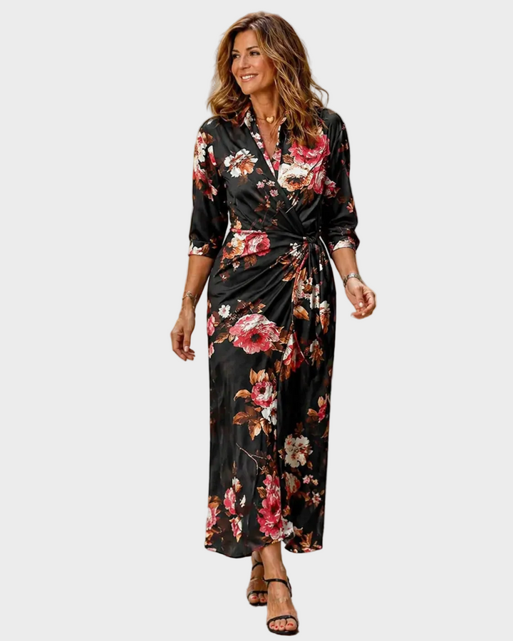 Lola - Robe Maxi Imprimée Femme