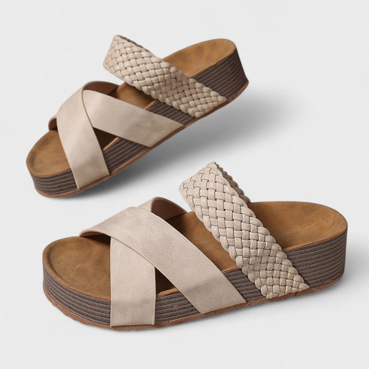 Rosetta – Sandales Orthopédiques en Cuir Femme