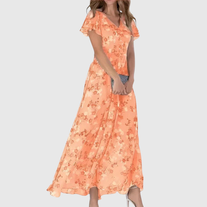 Anna - Robe Élégante Qui Cache le Ventre Femme