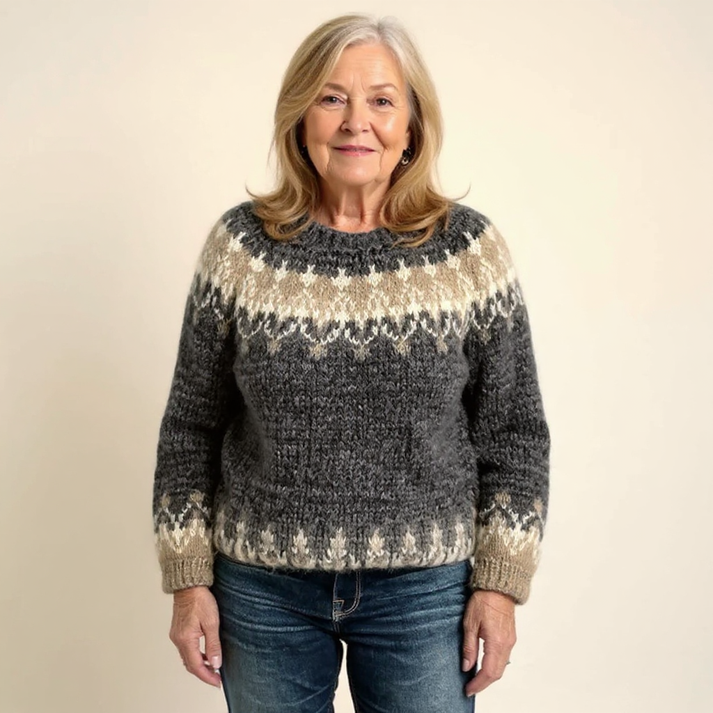 Lucile | Pull en tricot vintage
