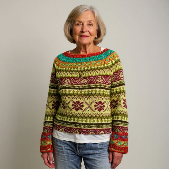 Sévérine | Pull en laine vintage