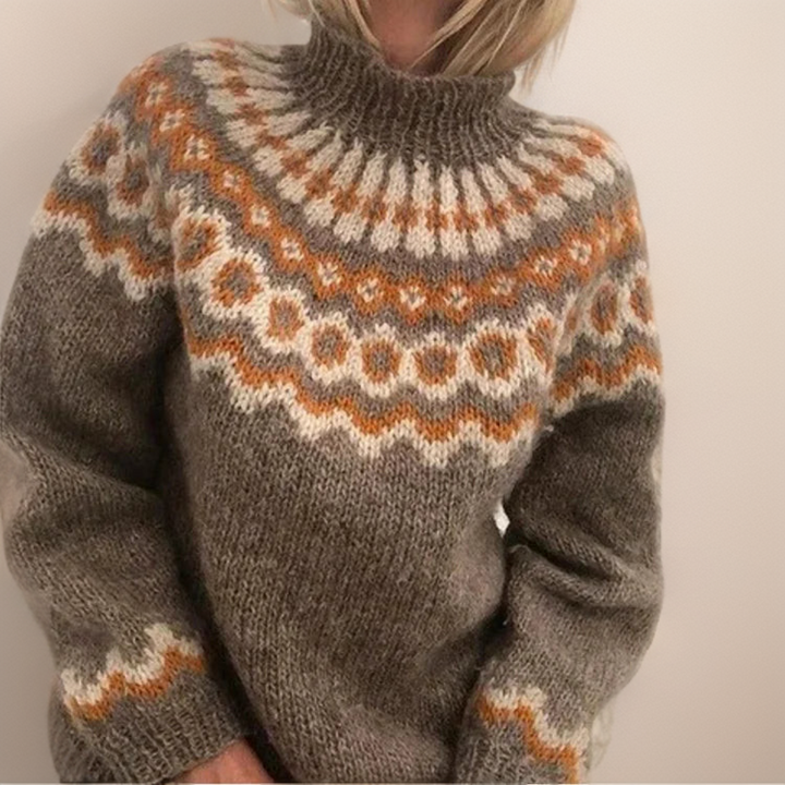 Adeline | Pull en tricot vintage