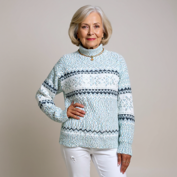 Eugénie | Pull en tricot vintage