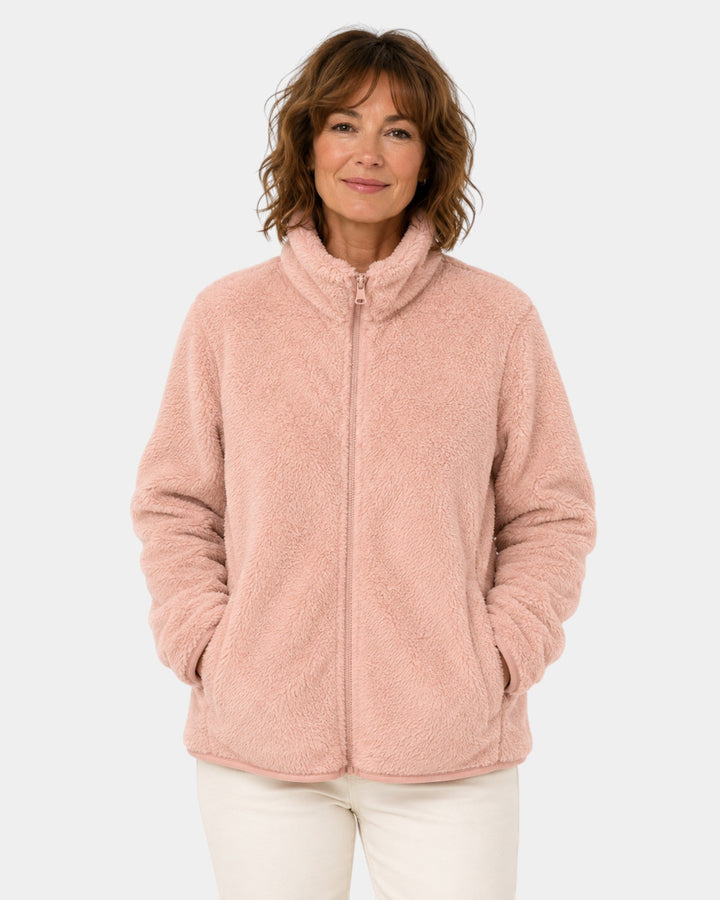 Iléanne | Veste teddy confortable