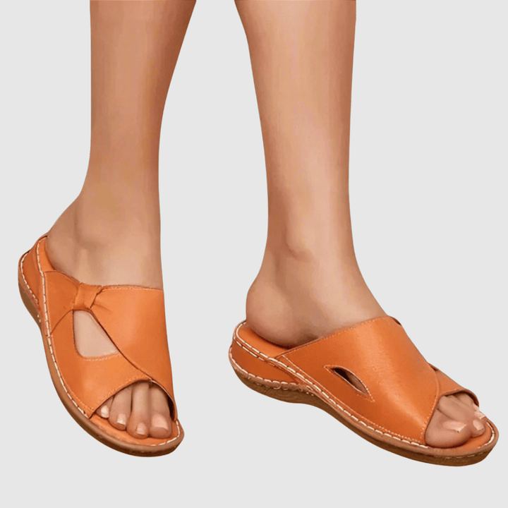 Yvonne – Sandales en Cuir Confortables Femme