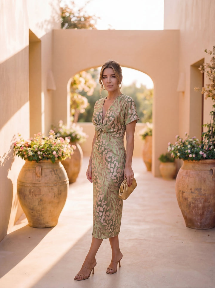 Giulia – Robe élégante en tissu léger et fluide Femme