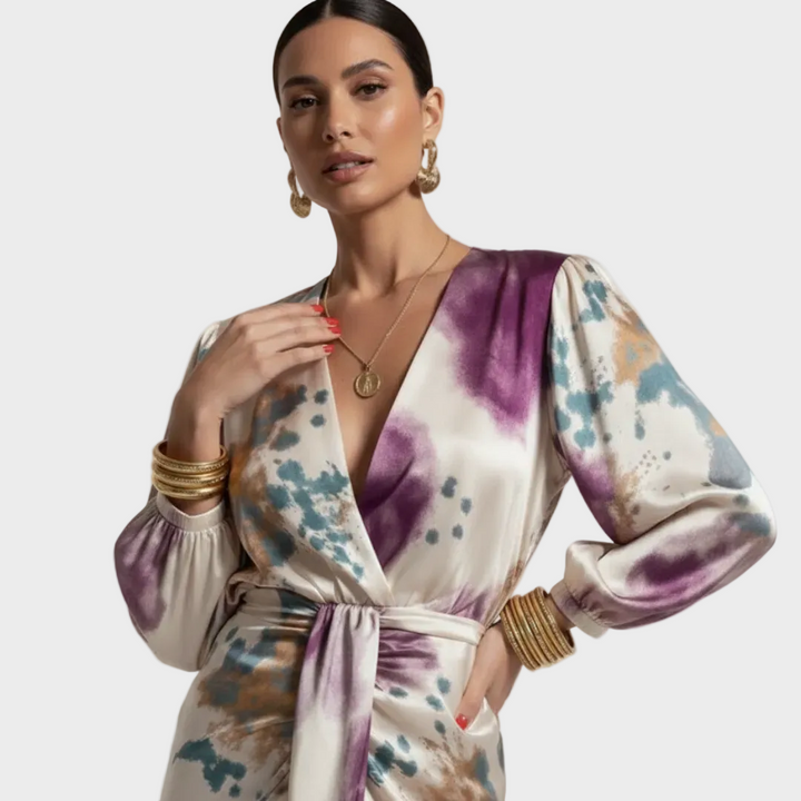 Selene - Robe Fleurie Femme