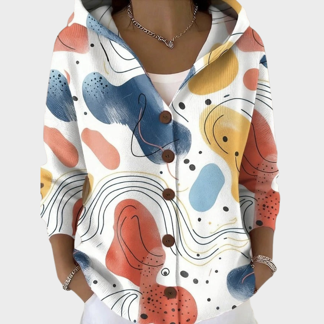 Cassidy - Cardigan long et chaud pour femmes