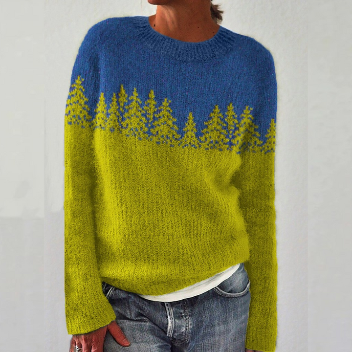Faustine | Pull en tricot vintage
