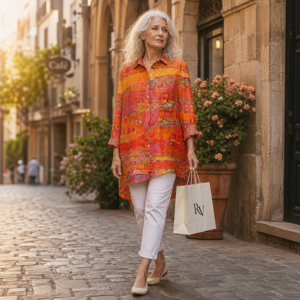 Catherine | Blouse élégante d’été