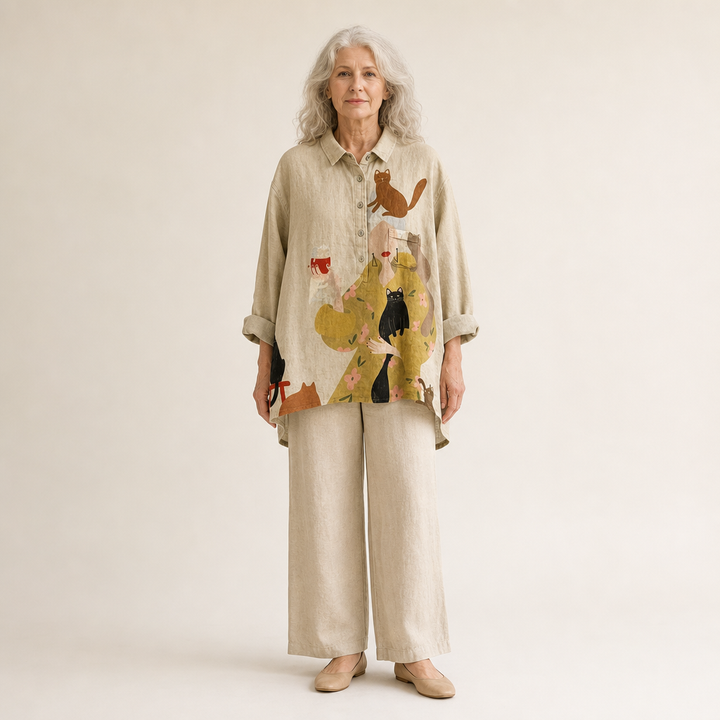 Ariane | Blouse élégante d’été