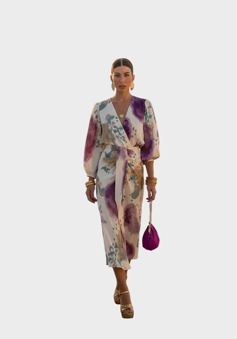 Selene - Robe Fleurie Femme