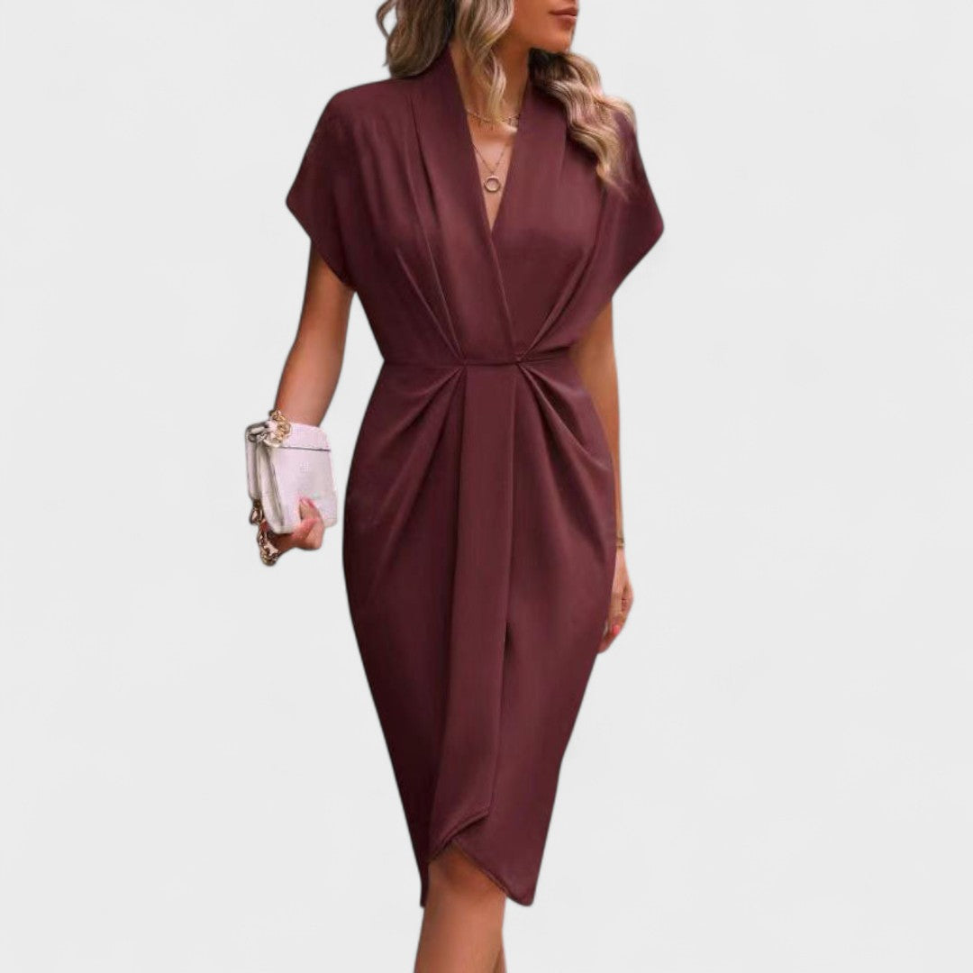Tihana - Robe midi élégante Femme