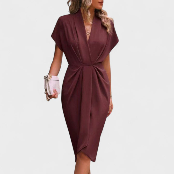 Tihana - Robe midi élégante Femme