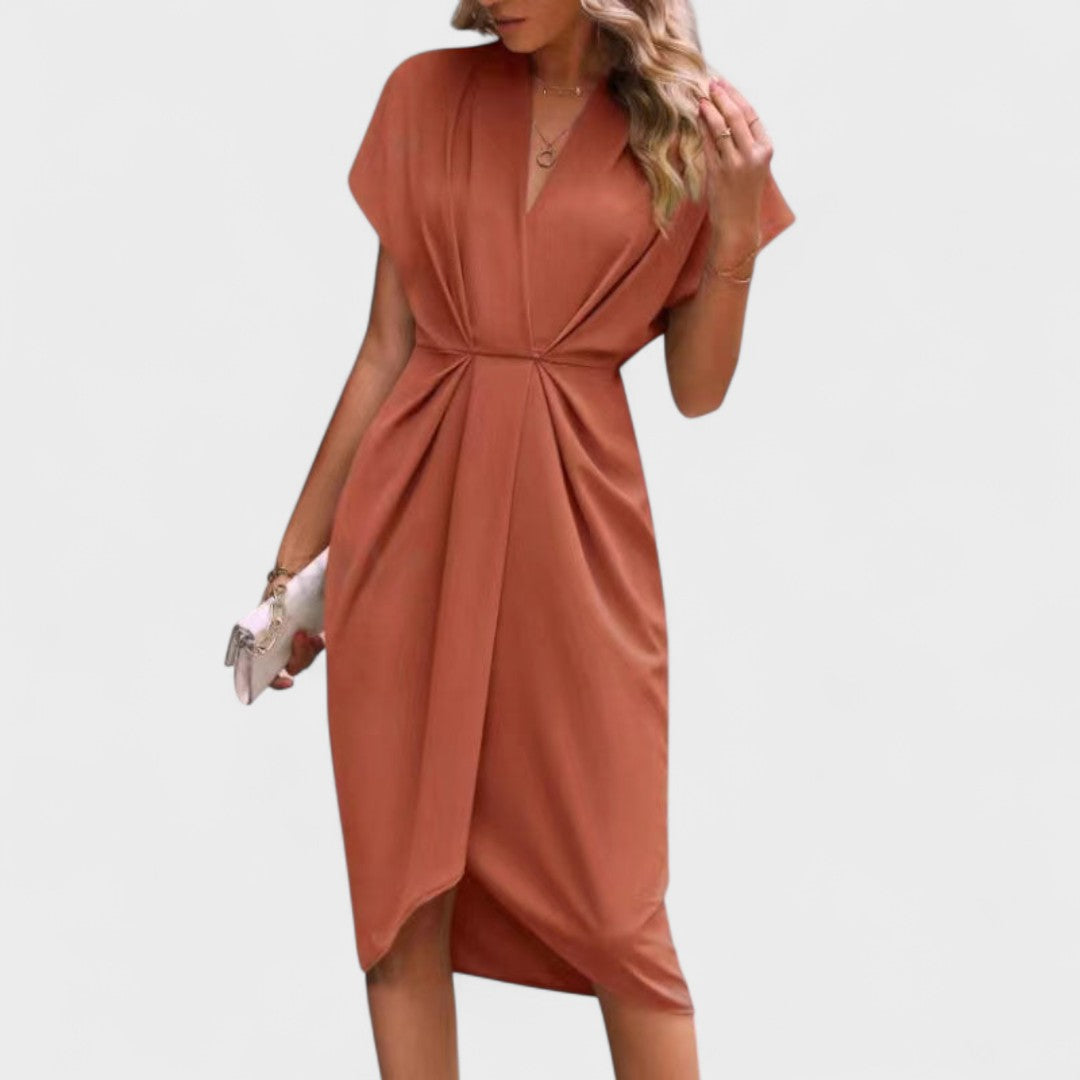 Tihana - Robe midi élégante Femme