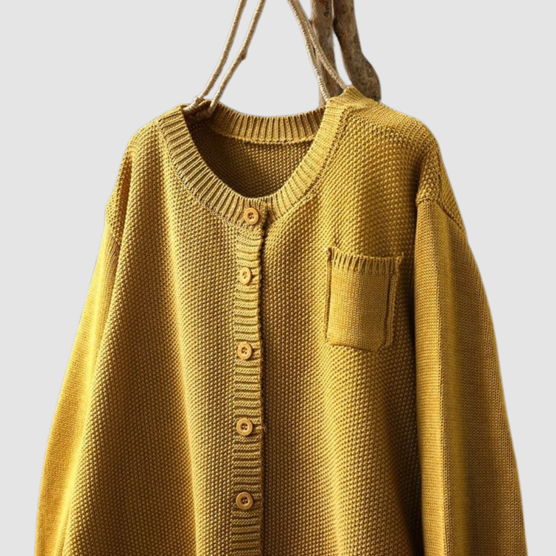 Lavinia | Cardigan Décontracté à Boutons