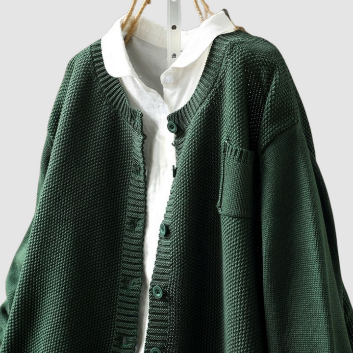 Lavinia | Cardigan Décontracté à Boutons