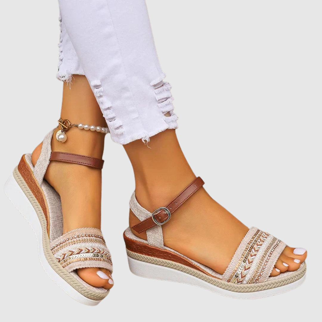 Amalia – Sandales d'Été Légères et Confortables Femme