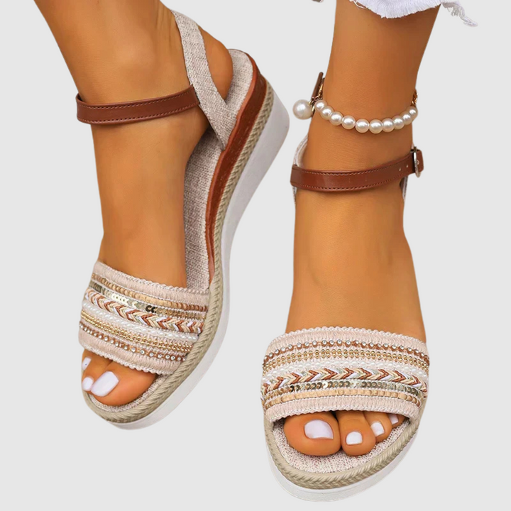 Amalia – Sandales d'Été Légères et Confortables Femme