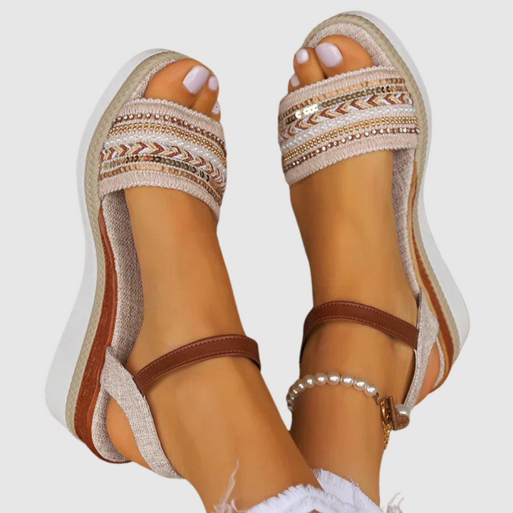 Amalia – Sandales d'Été Légères et Confortables Femme