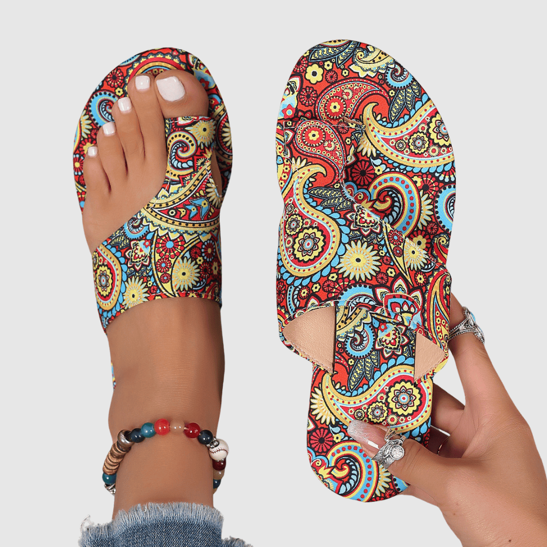 Emmaline – Sandales Orthopédiques Vintage Femme